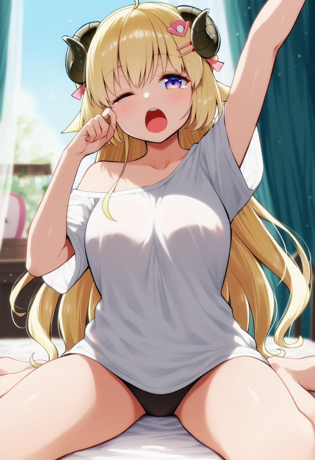 おはよぉ～（角巻わため）