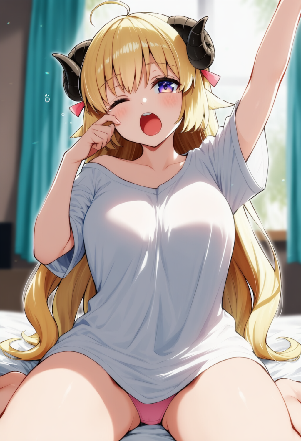 おはよぉ～（角巻わため）