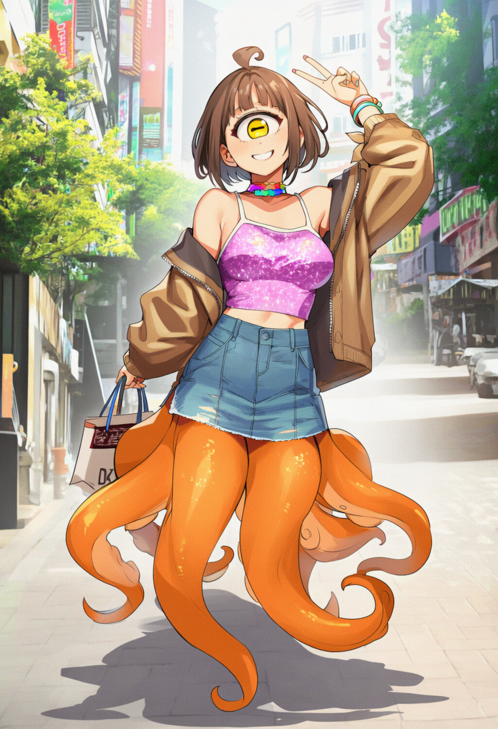 単眼スキュラ　イケイケギャル