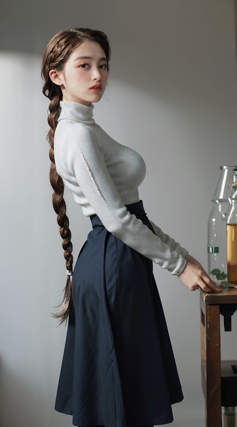 化学女教師～6 | の人気AIイラスト・グラビア