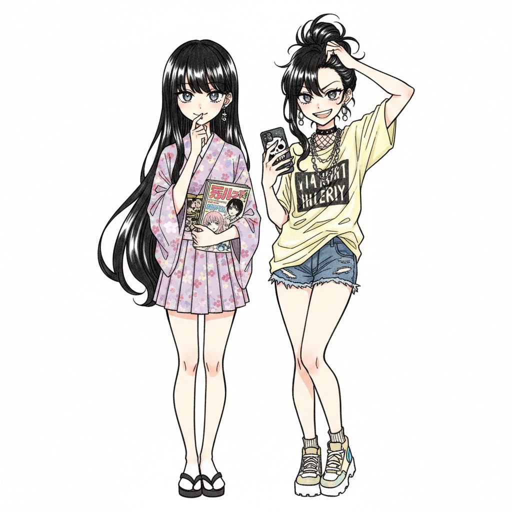 双子っぽくない双子キャラ