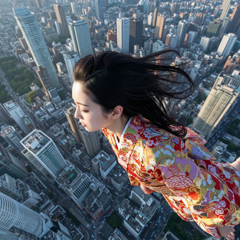 風乗りの彼女