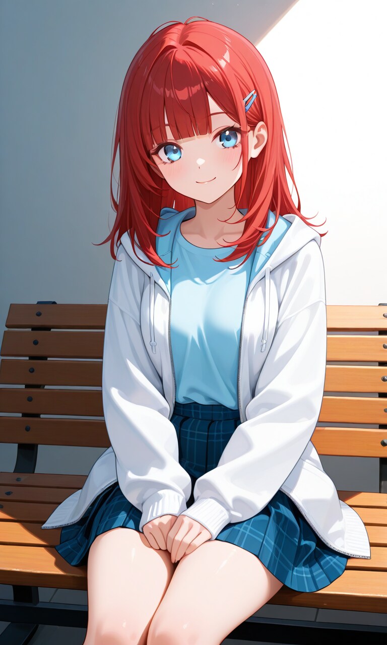 赤髪の女の子
