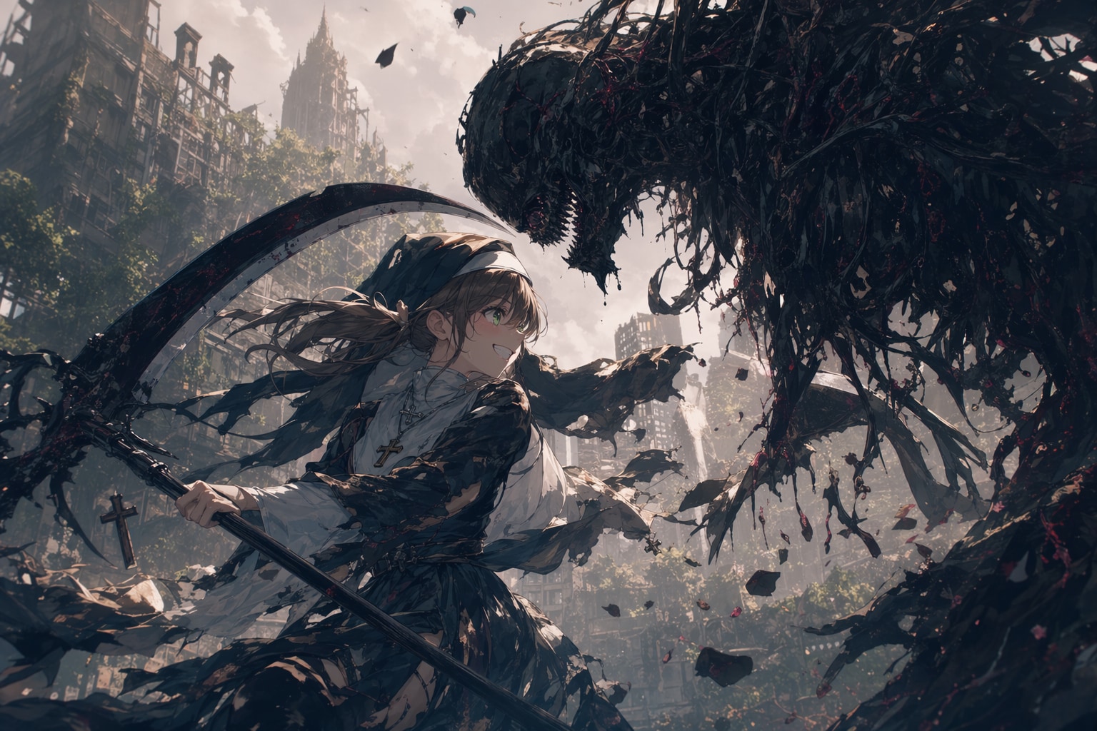 祓ってやるから覚悟しな | の人気AIイラスト・グラビア