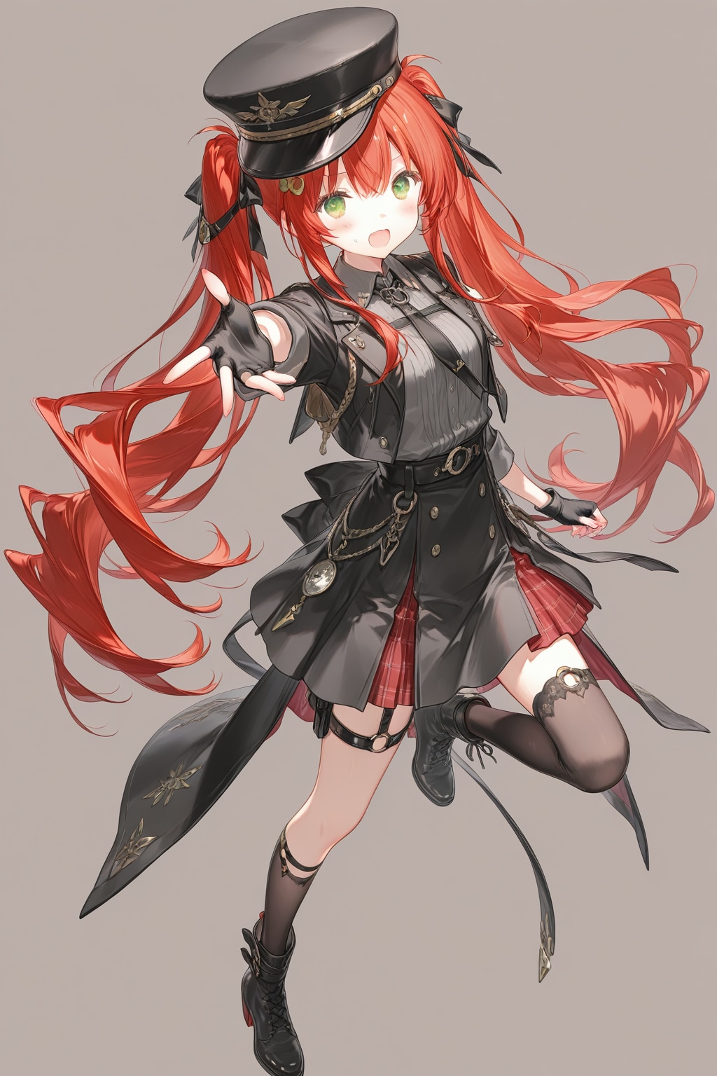 『顔文字No15(/・ω・)/軍服アイドル？』