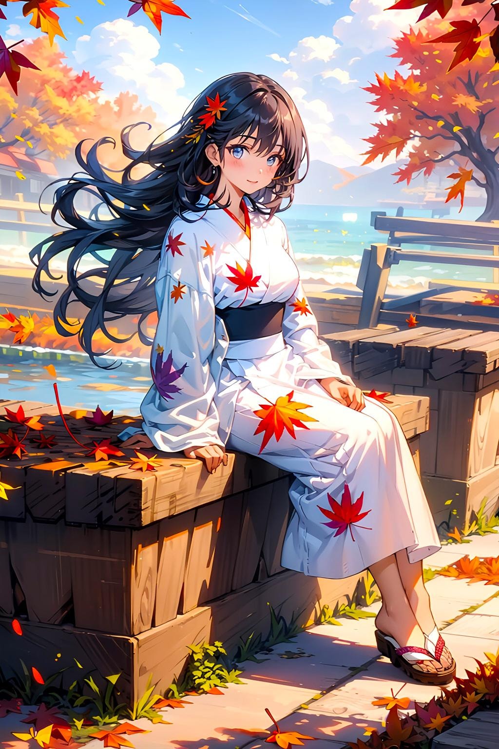 今日のトパーズちゃん　紅葉