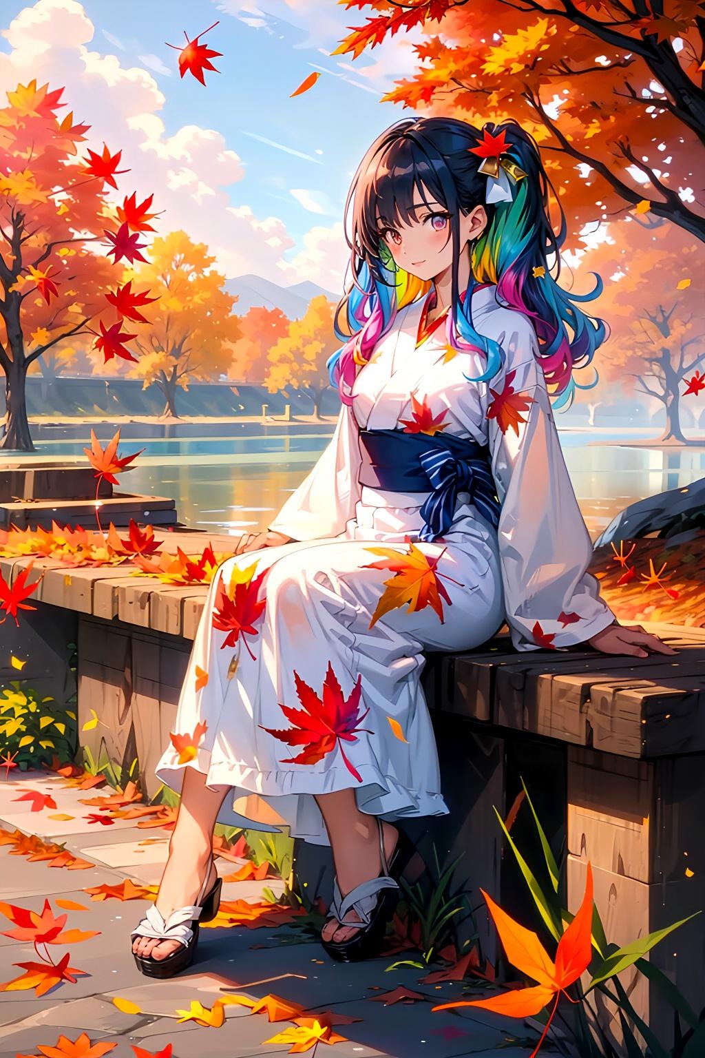 今日のトパーズちゃん　紅葉