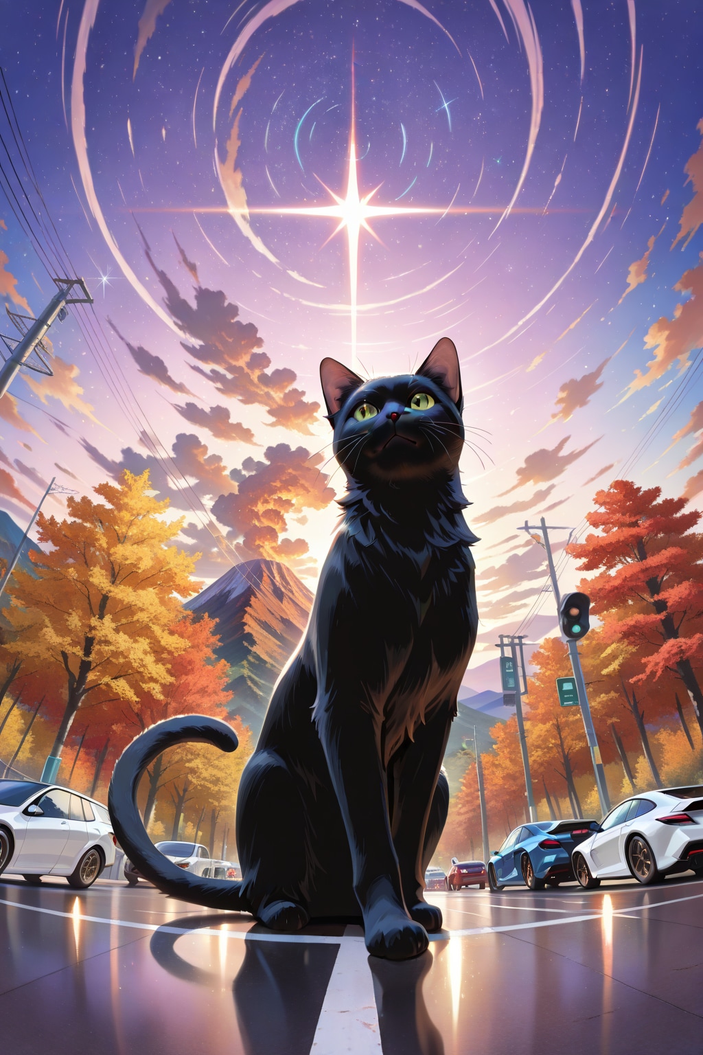 黒猫の願い | の人気AIイラスト・グラビア