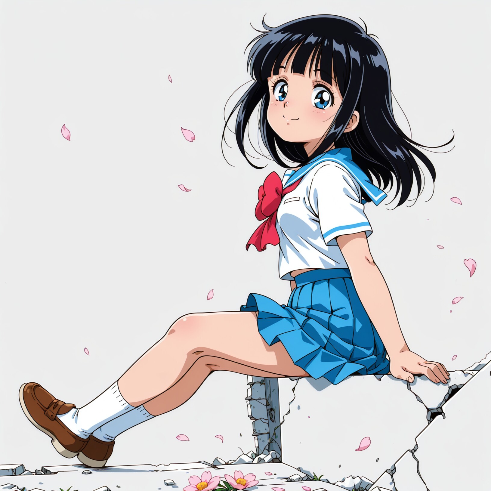 セーラー服の少女