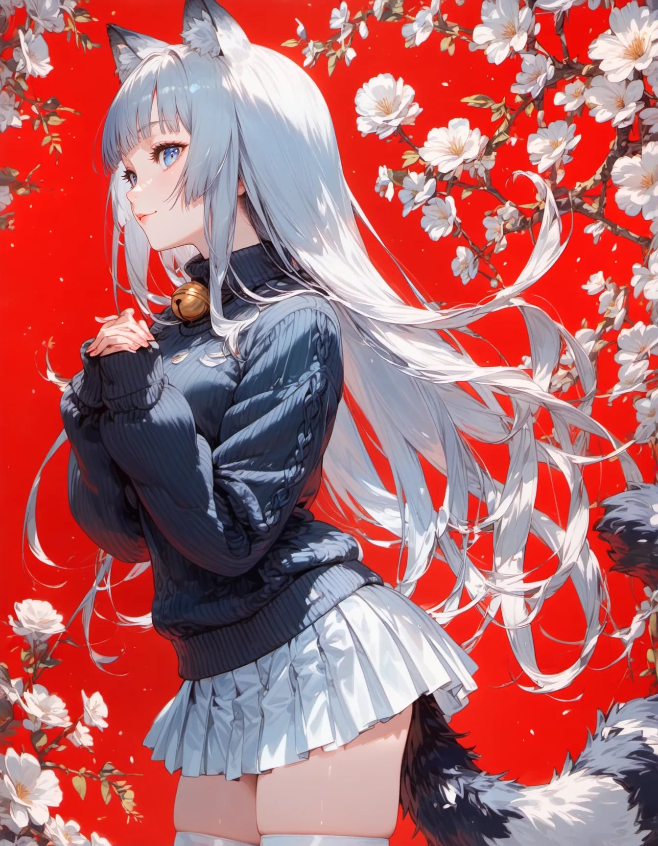 Crimson Spring Whisper | の人気AIイラスト・グラビア