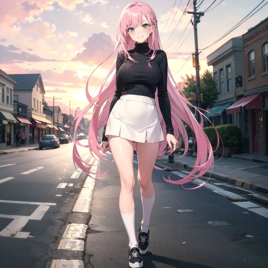 ピンク髪企画作品です