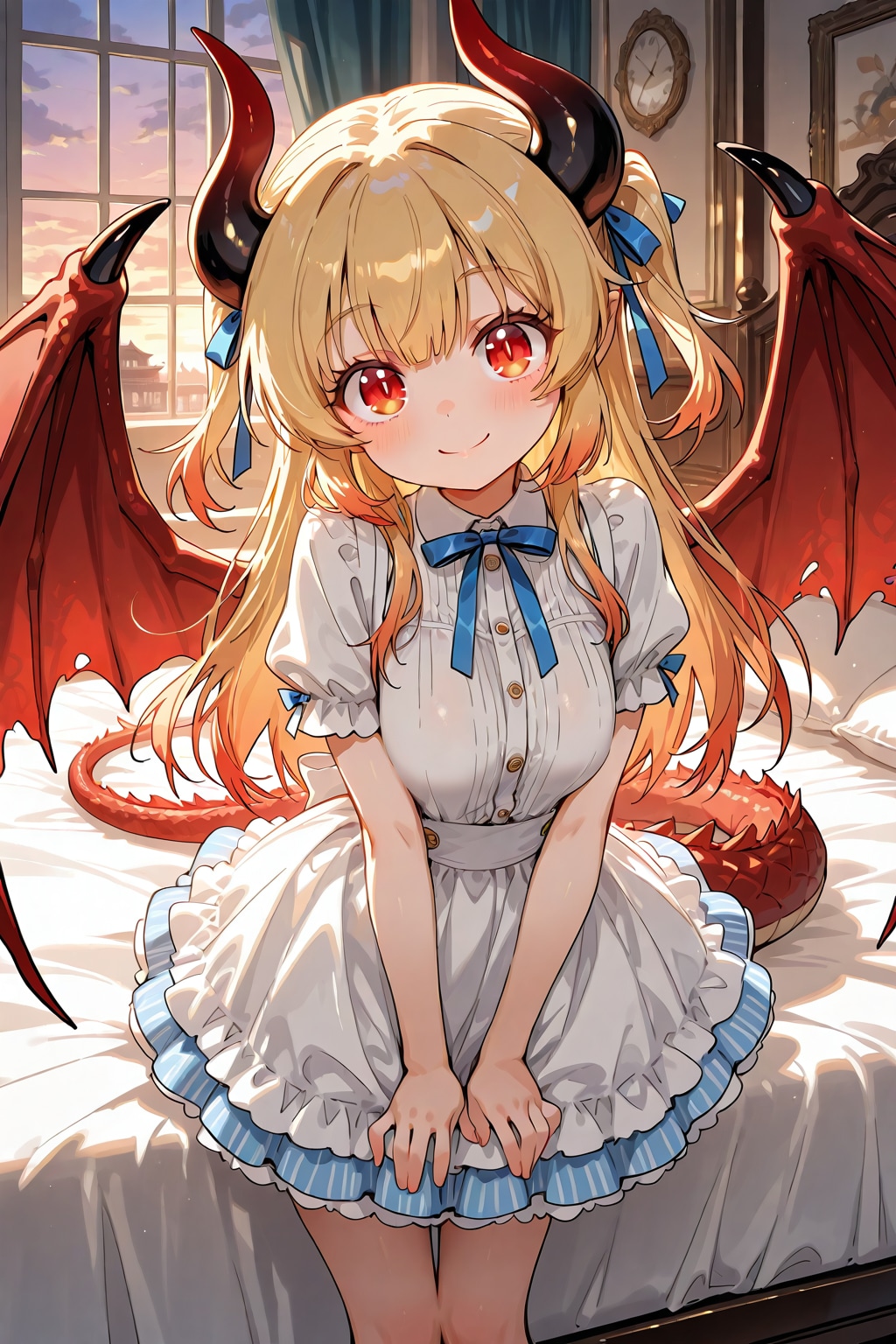 気まぐれ生成ドラゴン娘(∩´∀`∩)💕