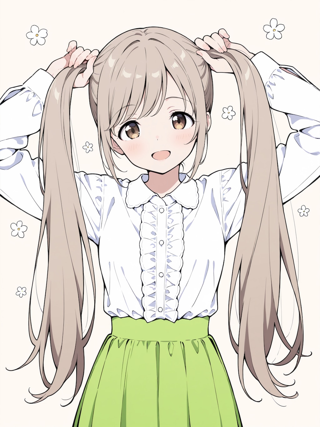 私がツインテールになったら
