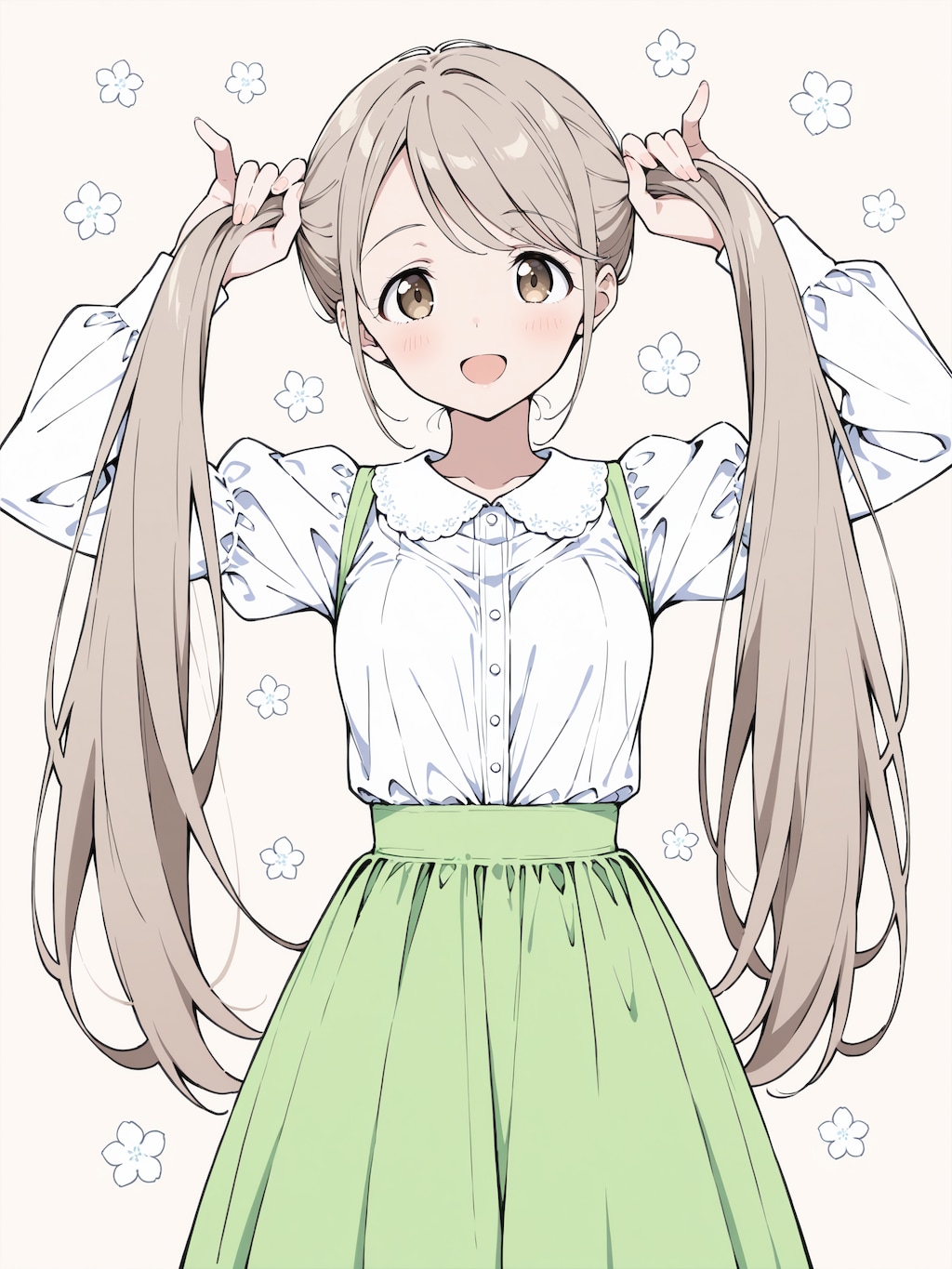 私がツインテールになったら