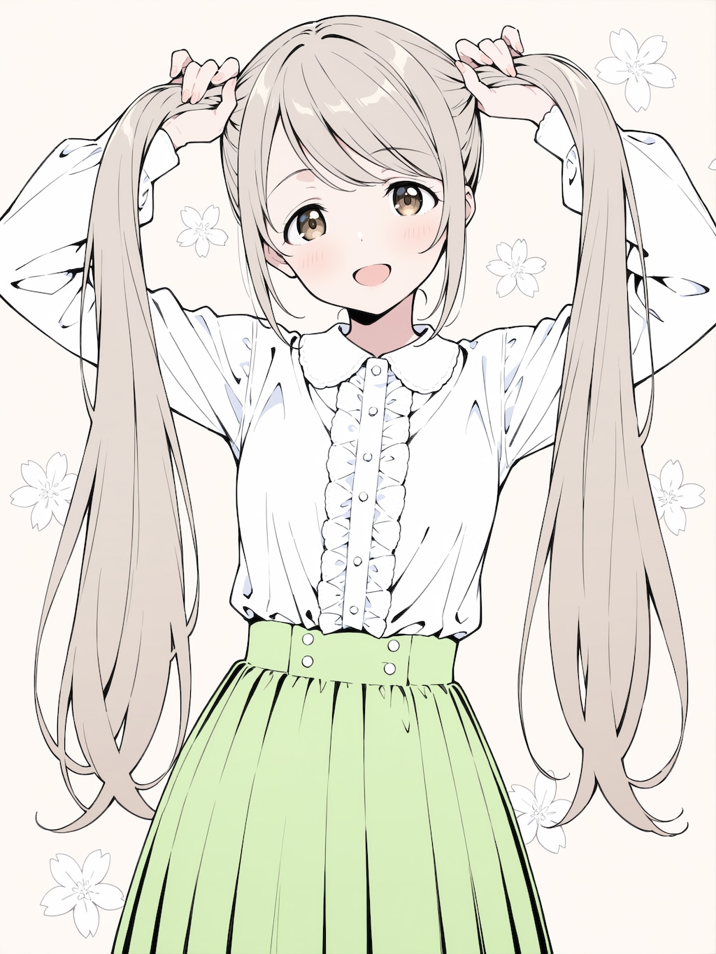 私がツインテールになったら