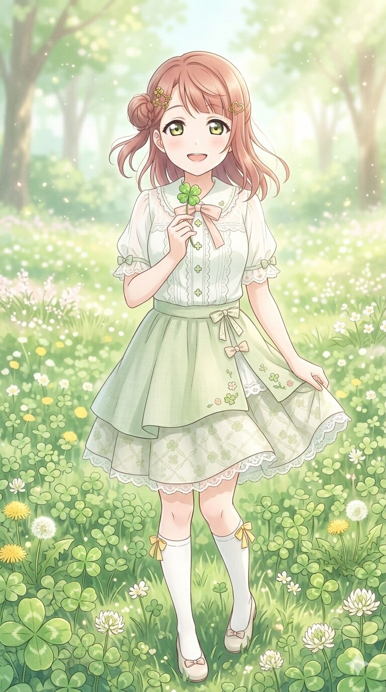 クローバー【3/3】 | の人気AIイラスト・グラビア