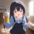 BUTTERでビール缶と小さな女の子 4枚目