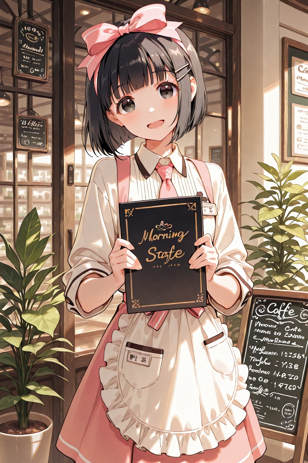 妹ちゃん✨カフェへようこそ‼️🥰☕️✨２５６ | の人気AIイラスト・グラビア