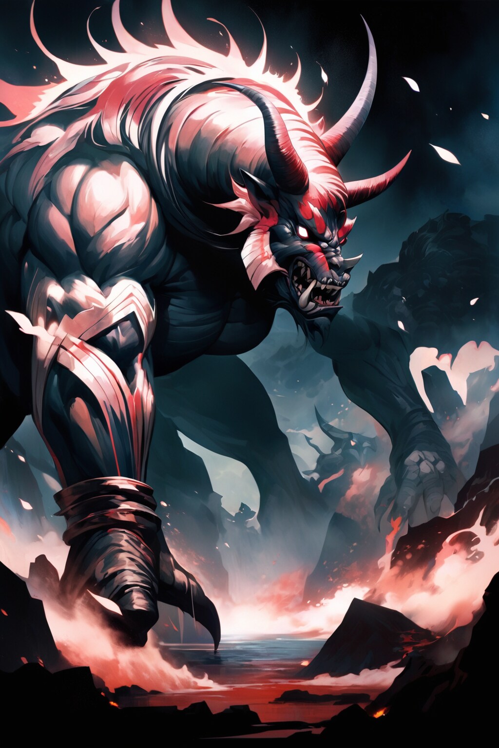 ①モンスター新作発表会場