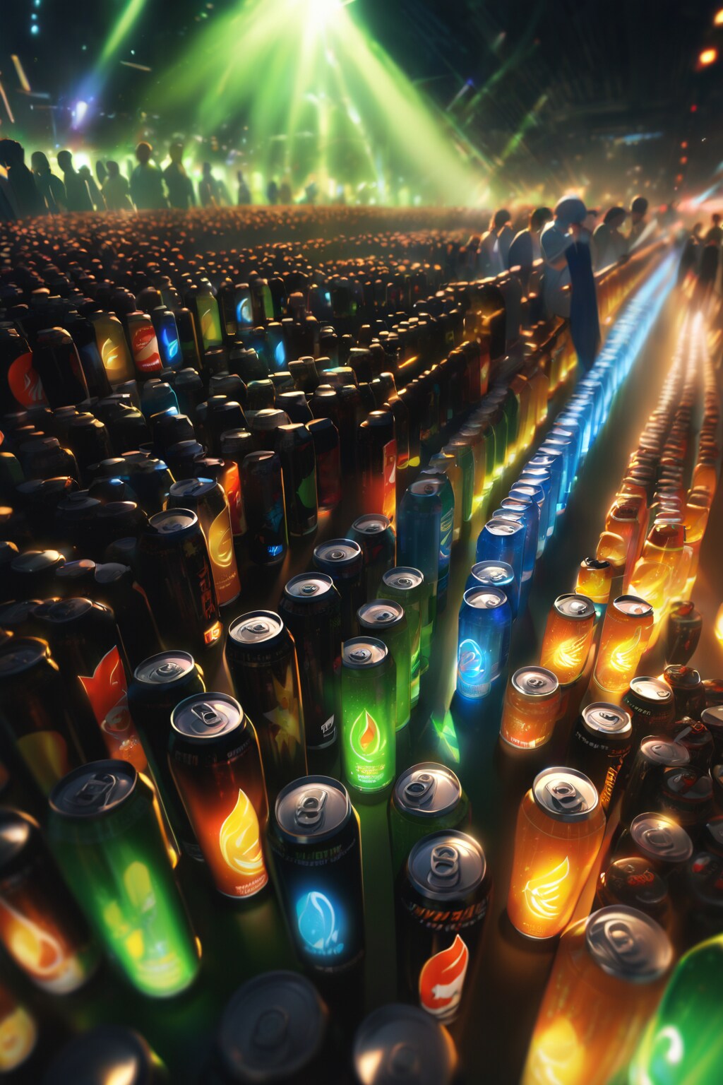 ①モンスター新作発表会場