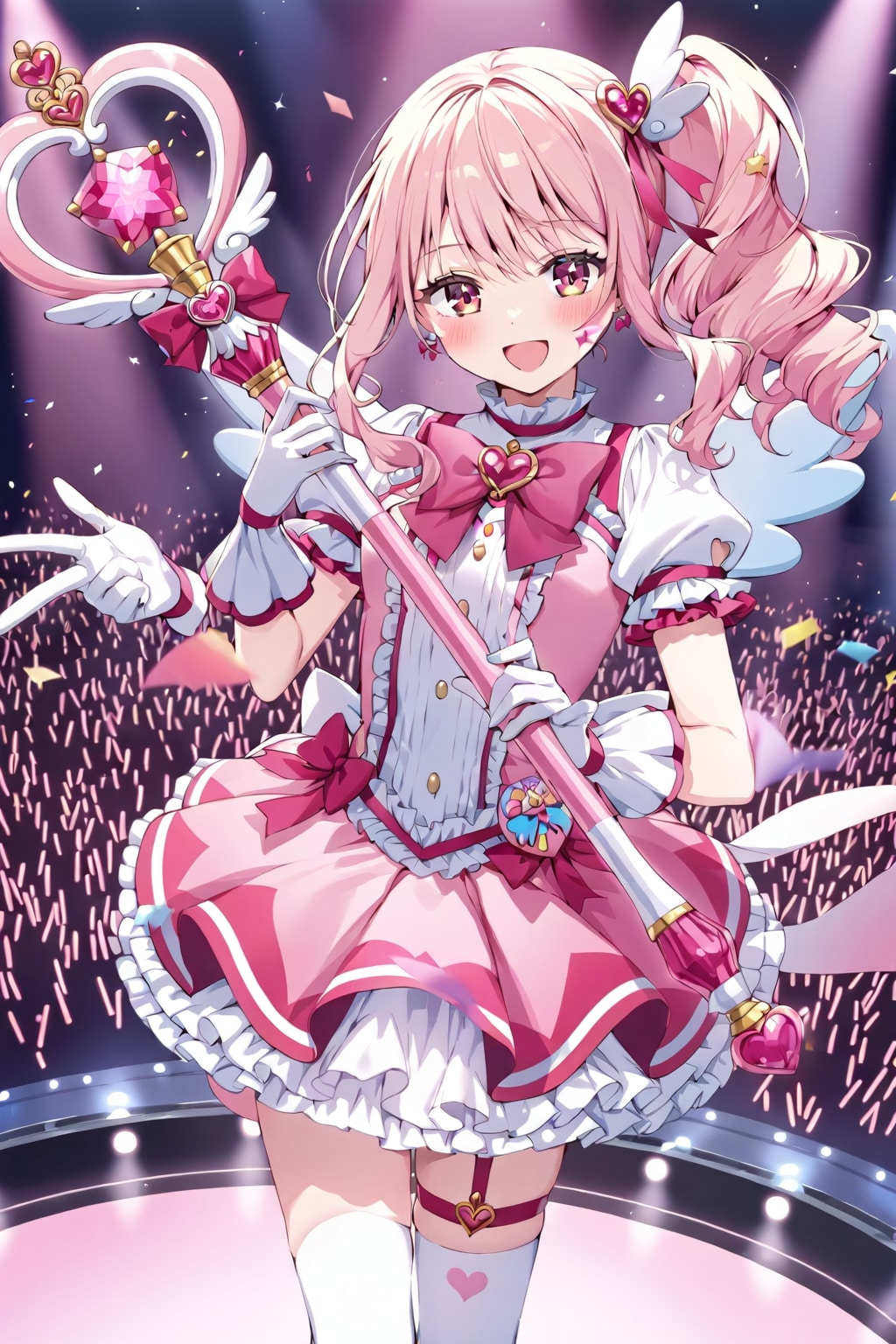 ライブ会場の魔法少女