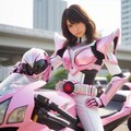 ピンクの仮面ライダー 7枚目