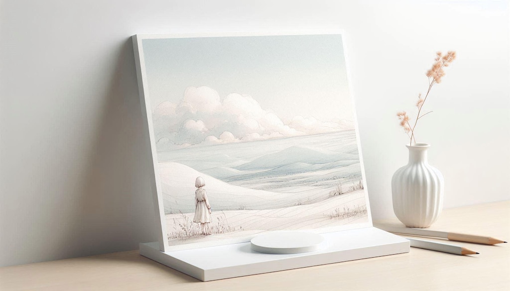 遠望・白(Dalle編)