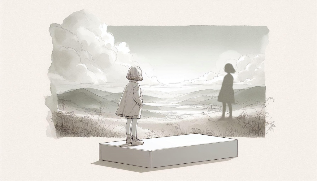 遠望・白(Dalle編)