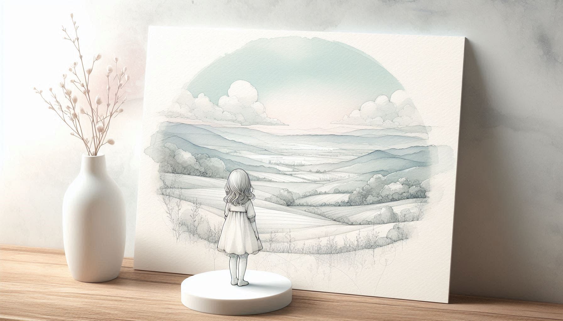 遠望・白(Dalle編) | の人気AIイラスト・グラビア