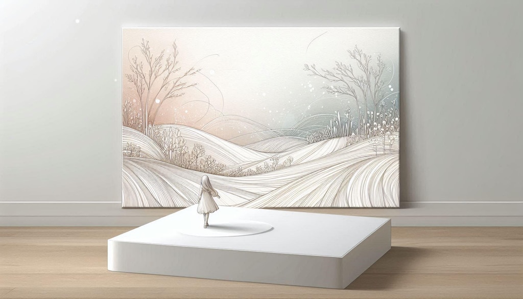 遠望・白(Dalle編)