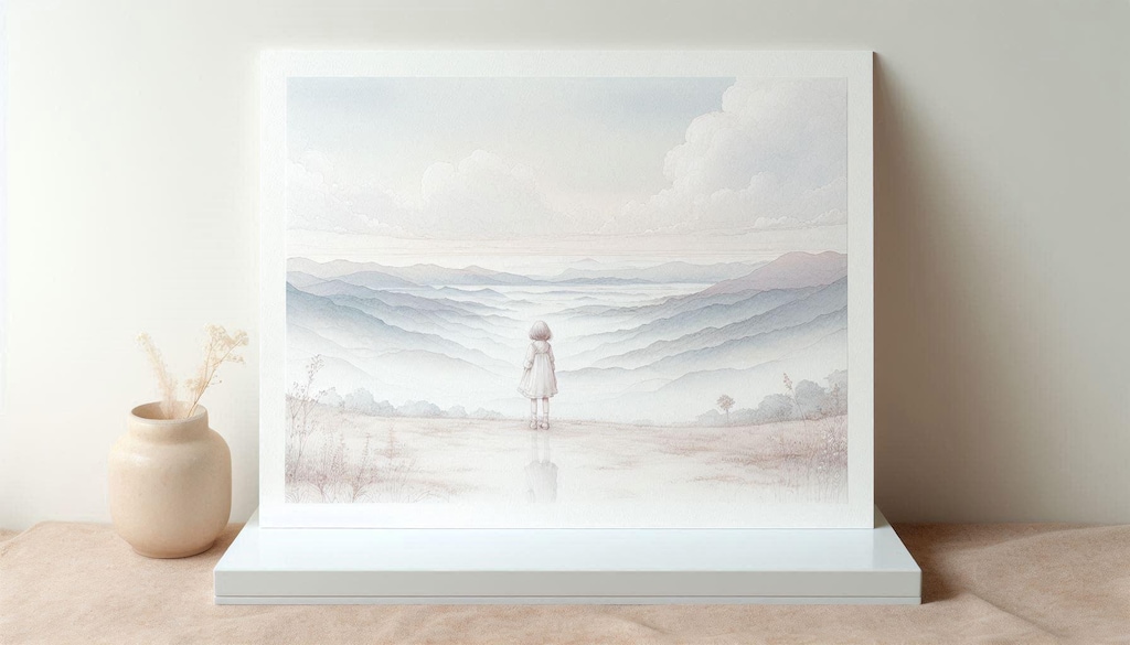 遠望・白(Dalle編)