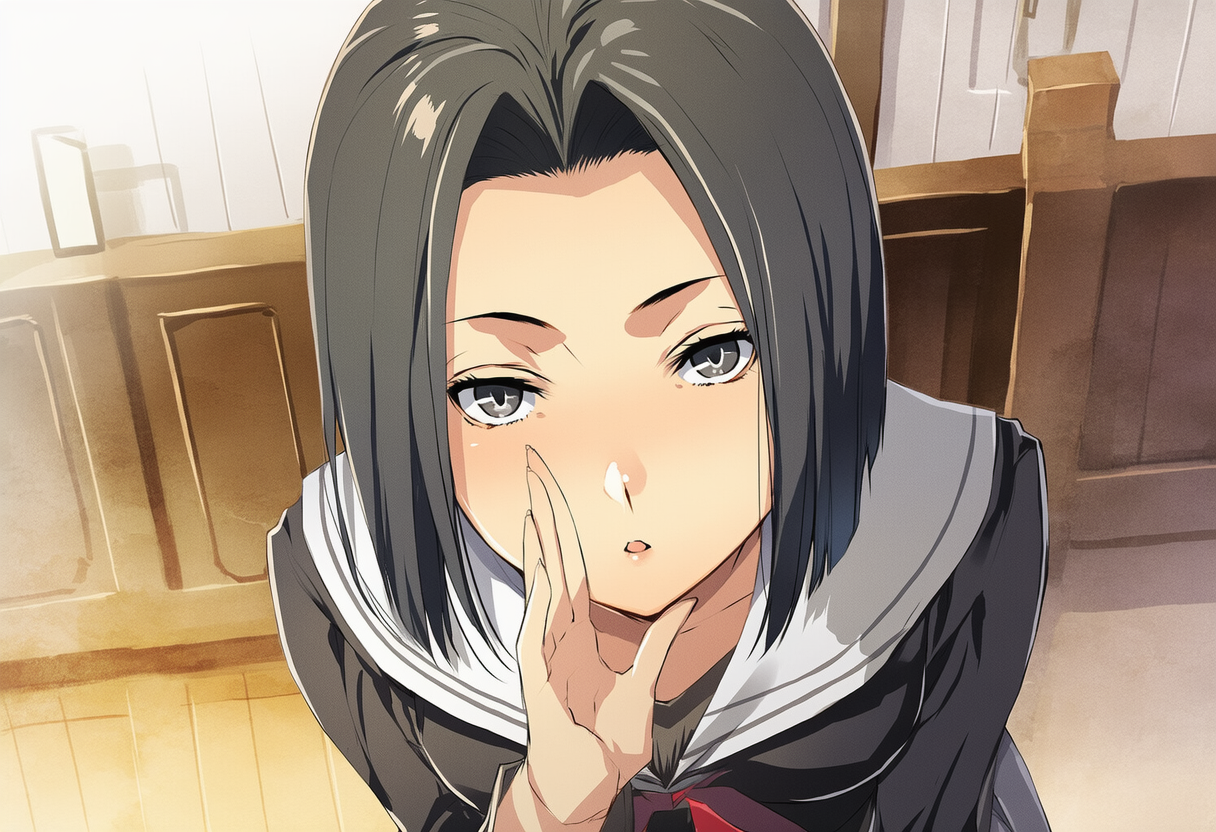 ここだけの話 | の人気AIイラスト・グラビア