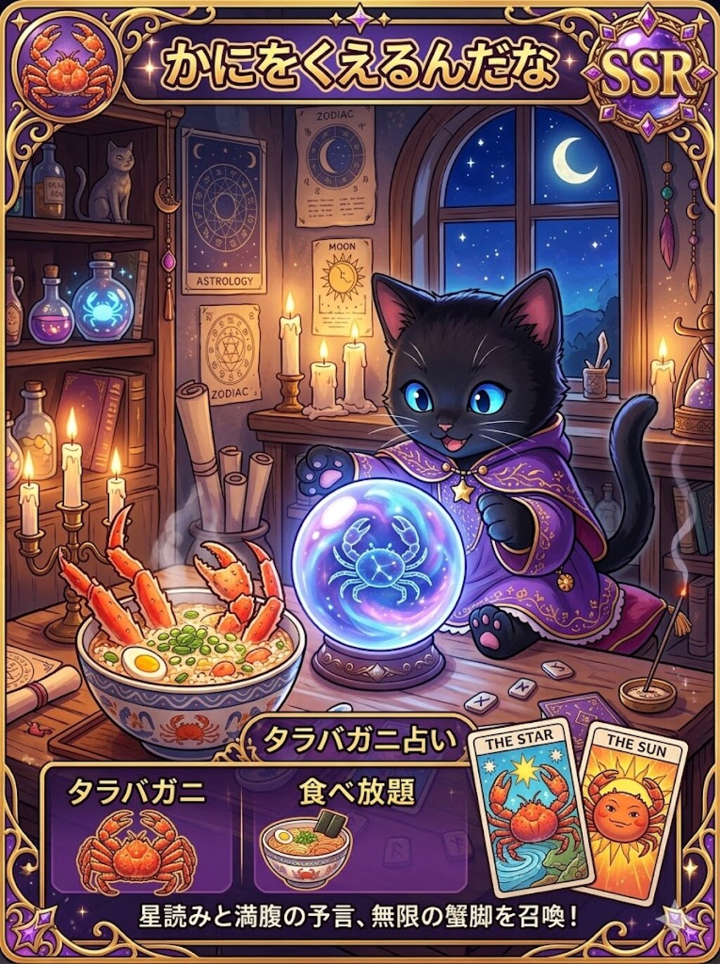 かにをくえるんだな