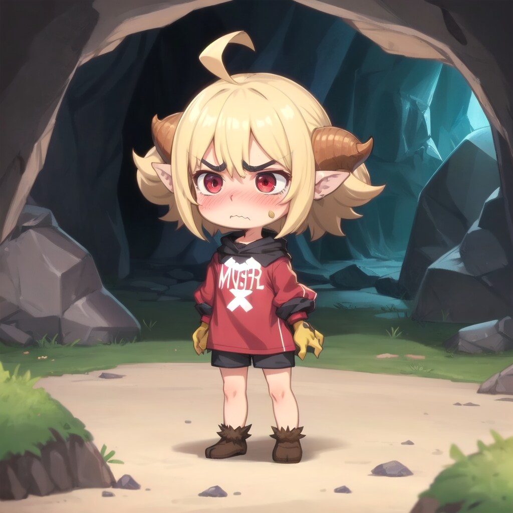 魔物娘で服装指定しなかったせいで、何故かパーカーに短パンで男の子っぽくなった件ｗ