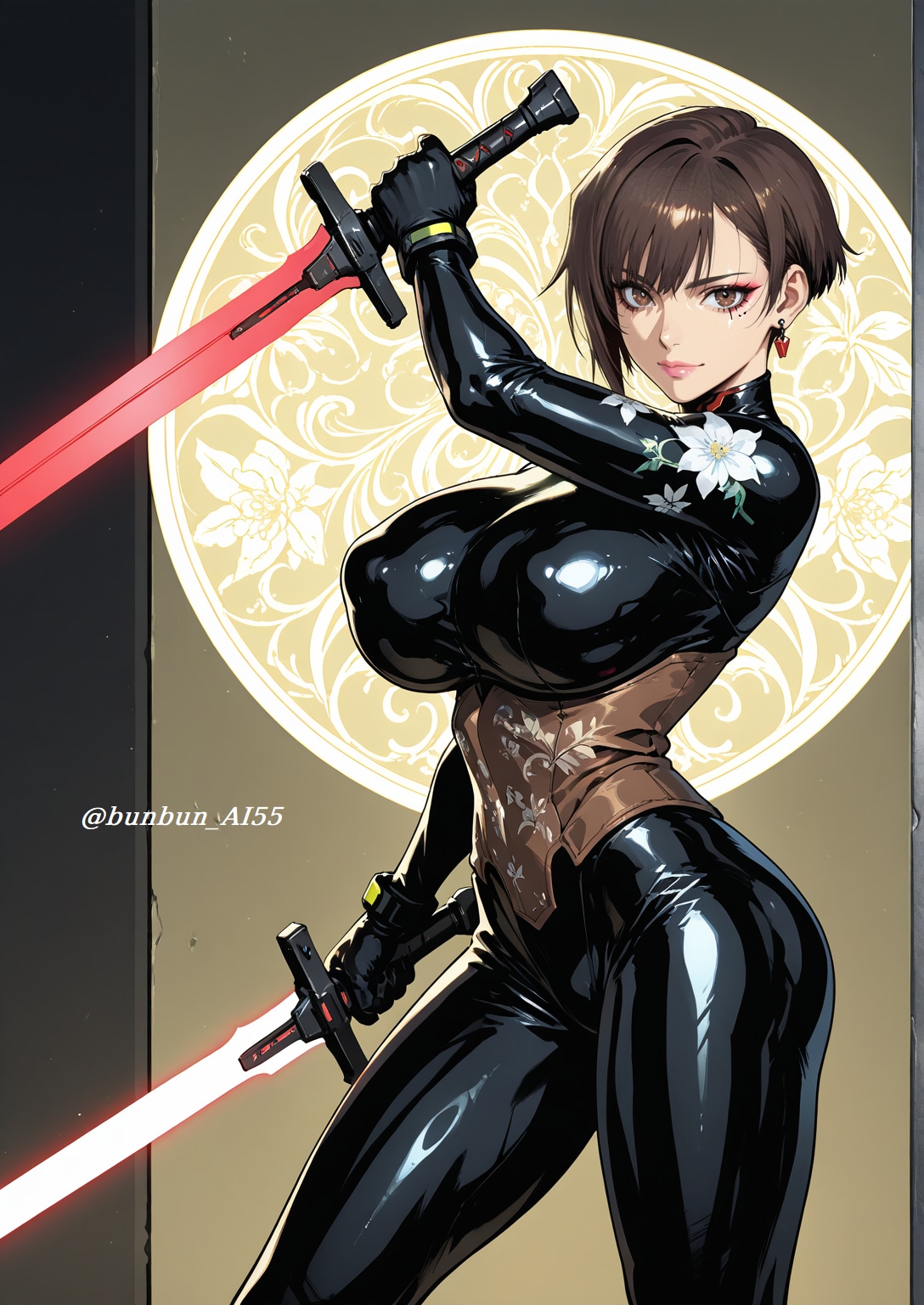 ボディスーツ158 | の人気AIイラスト・グラビア