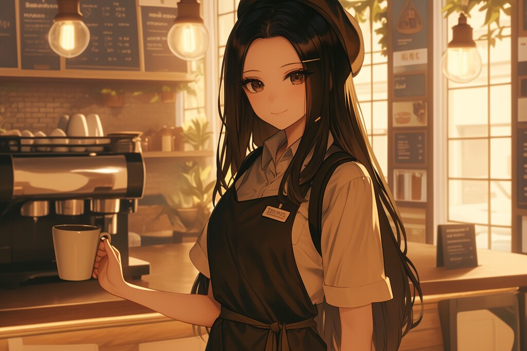 カフェのお姉さん☕✨160