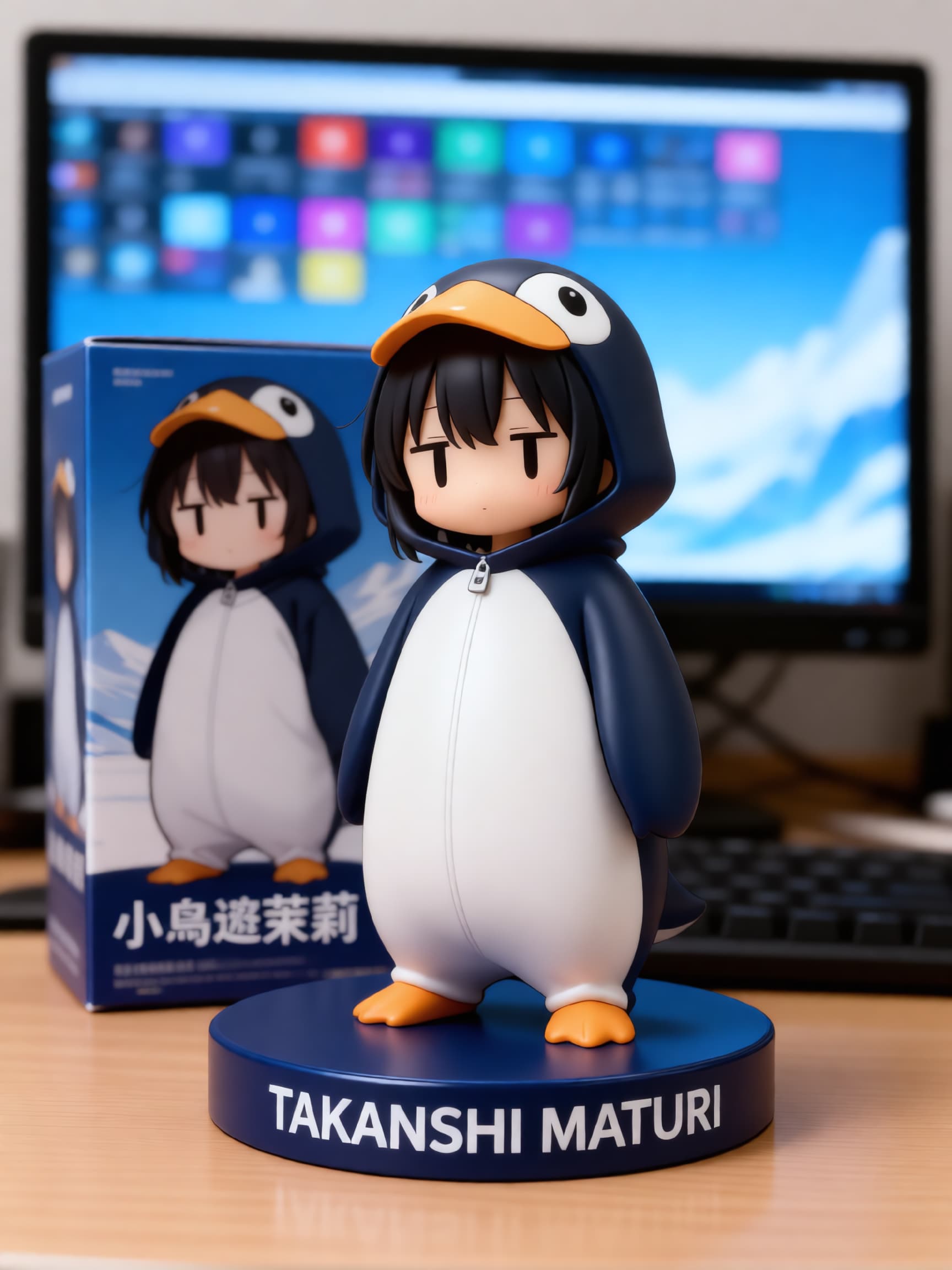 まつりのペンギンフィギュア