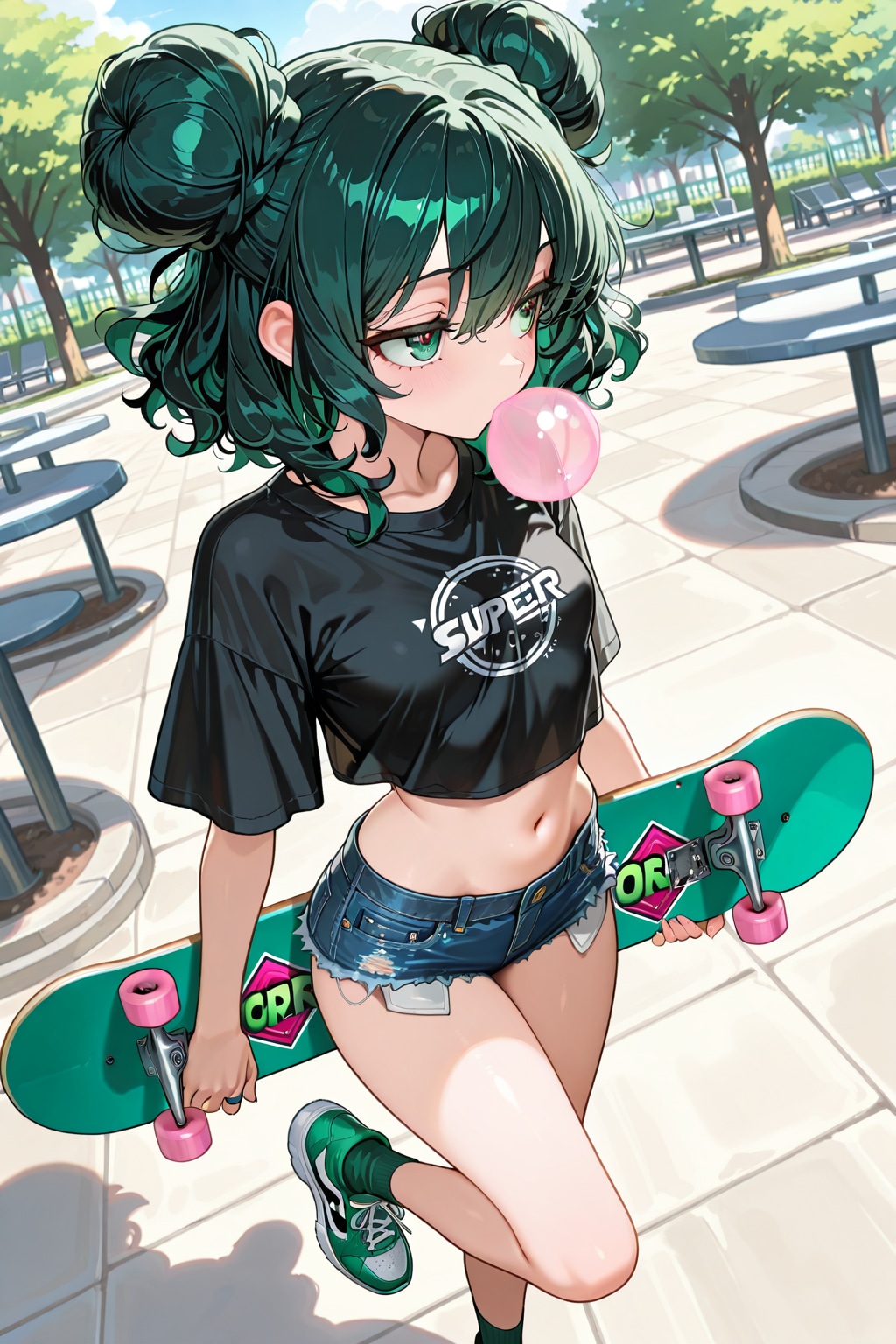 スケボー乗れるかな