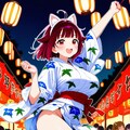 夏祭りだにゃっ！🏮 9枚目