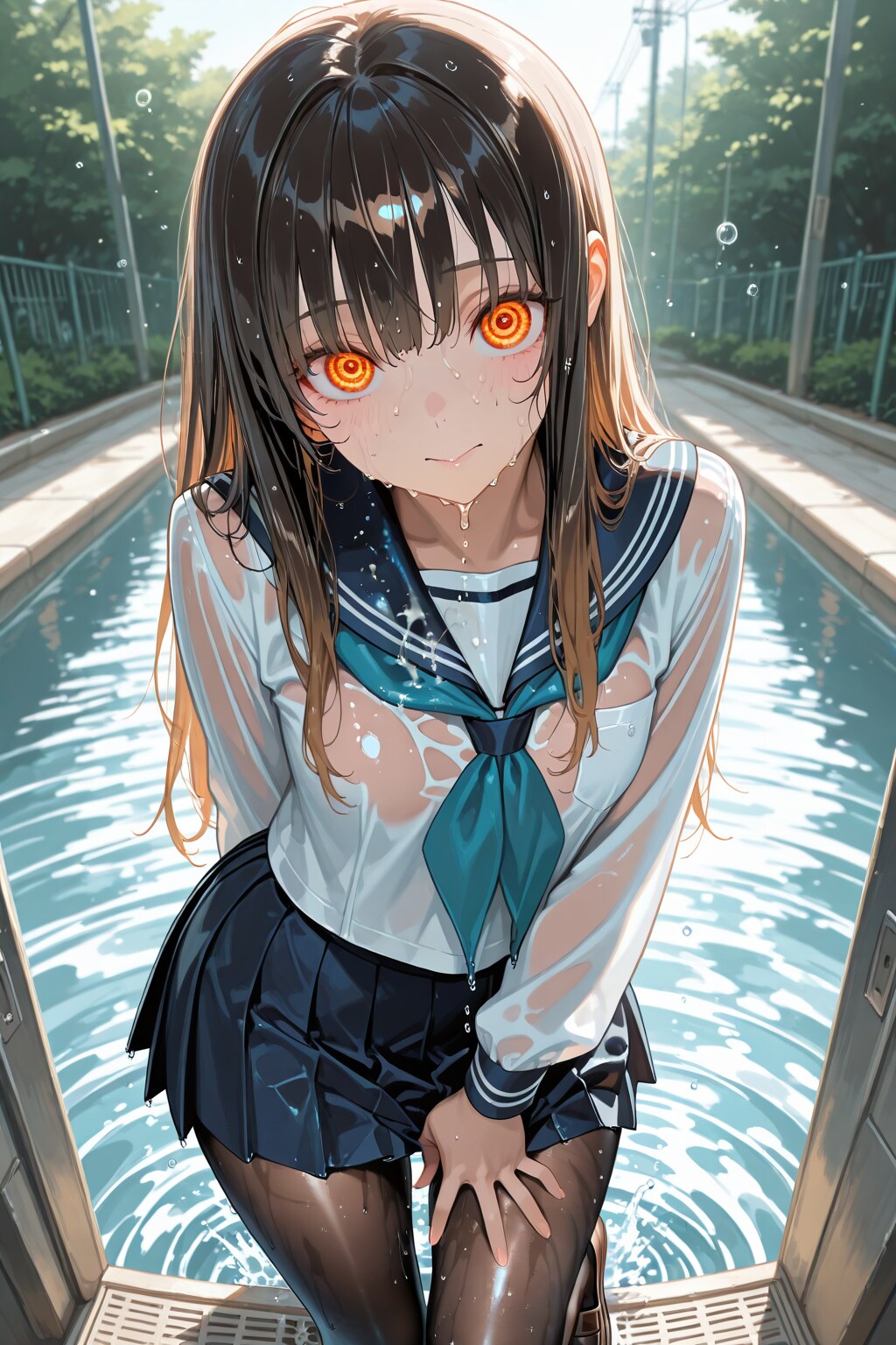オレンジの眼差し