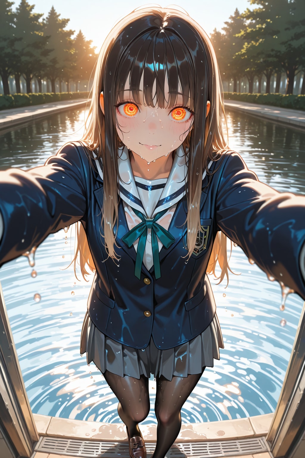 オレンジの眼差し