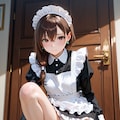 歩美 Maid Costumes R15 (3) 2枚目