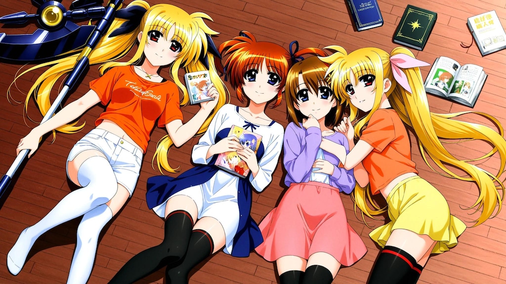 なのは➡　別の世界のみんなと一緒にお昼寝