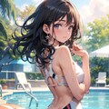 TOPAZ競泳水着の女の子 6枚目