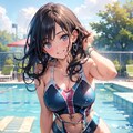 TOPAZ競泳水着の女の子 4枚目
