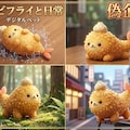エビフライと日常　デジタルペット 5枚目