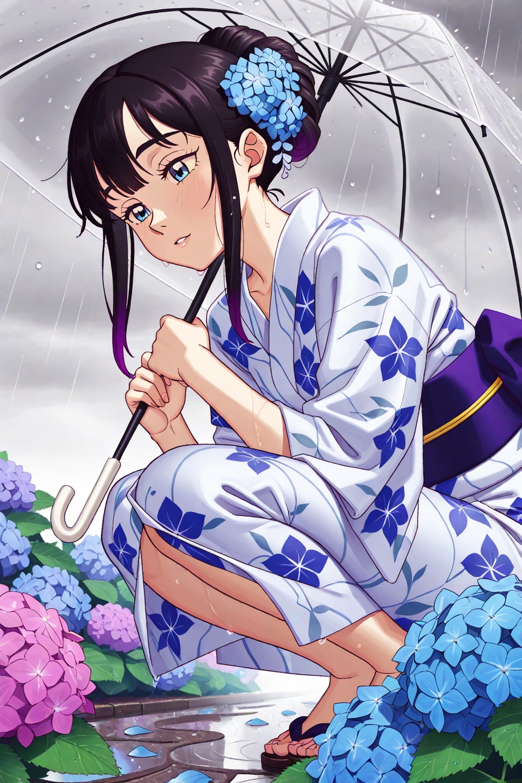 紫陽花鑑賞