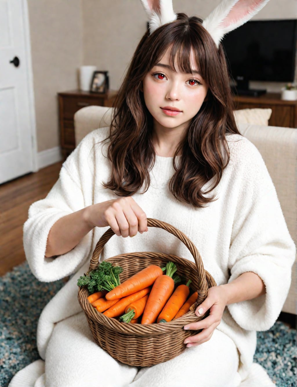 ニンジン食べ過ぎちゃって・・・