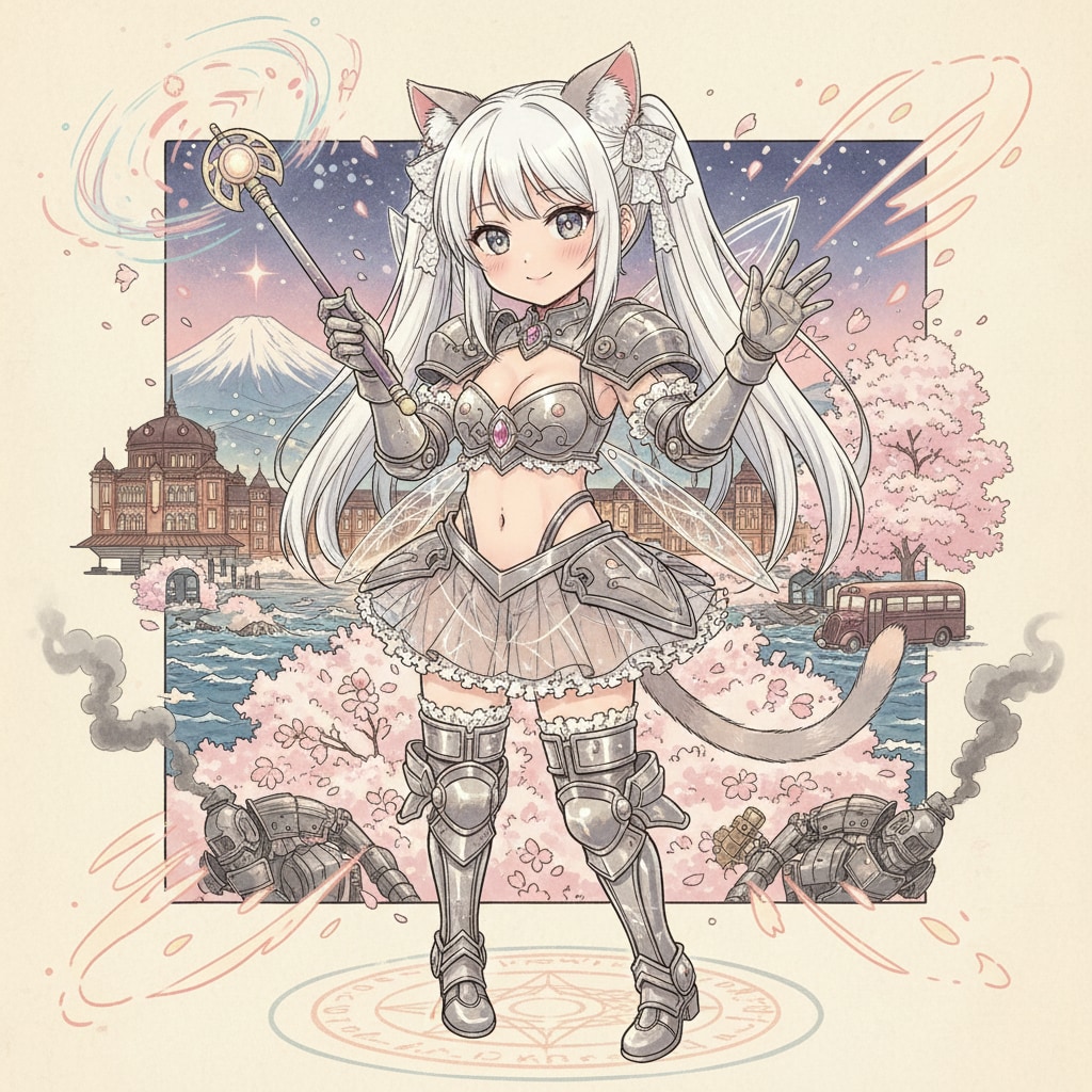 白ツイにゃん。