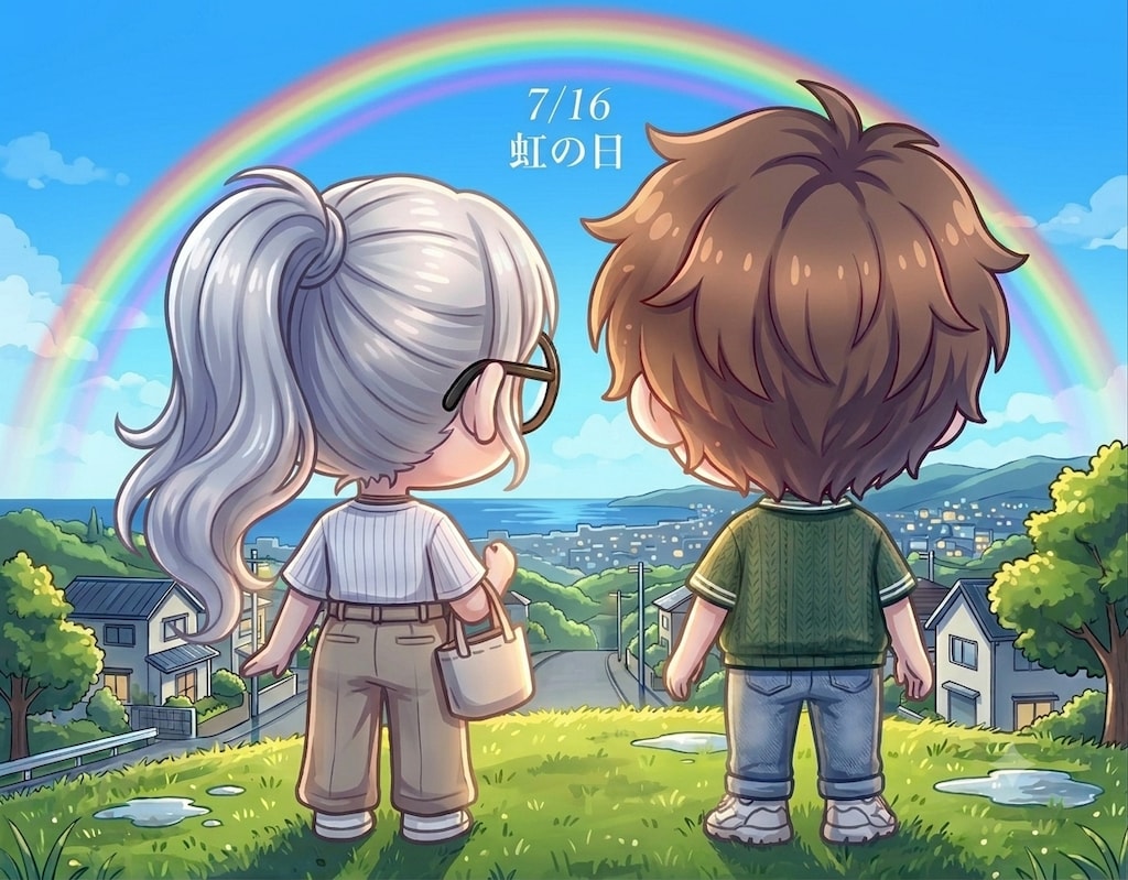 今日は「虹の日」